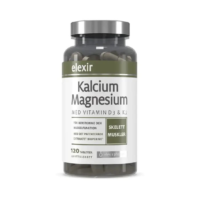 Elexir Calcium Magnesium 120 Tablets